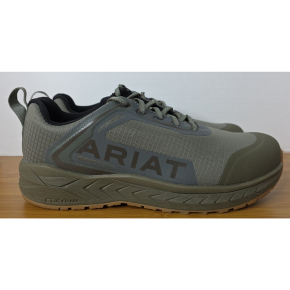 ARIAT‎ WORK 10044351 Men\'s Outpace Composite Toe Safety Shoe Olive Green 8.5D main image 7